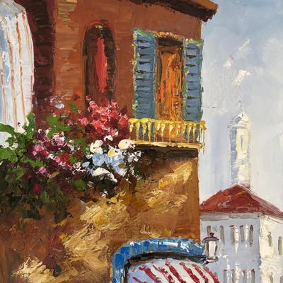 LOT 85: Framed and Signed Home Decor Painting