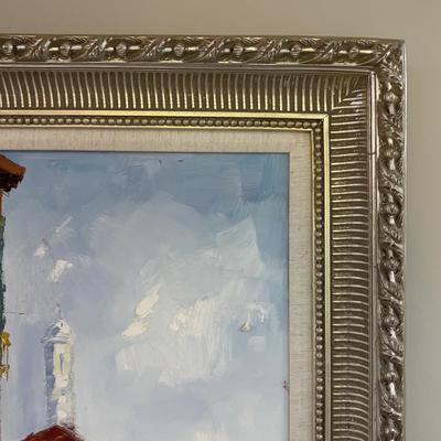 LOT 85: Framed and Signed Home Decor Painting