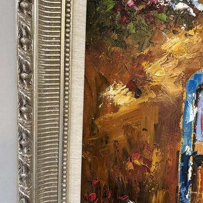 LOT 85: Framed and Signed Home Decor Painting