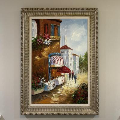 LOT 85: Framed and Signed Home Decor Painting