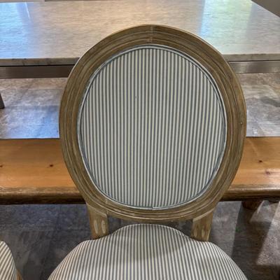 LOT 87: Upholstered Country Chairs (5)