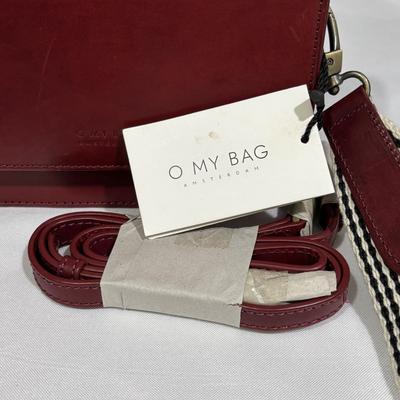 LOT 92: O My Bag Sustainable Leather Brown Purse with Organic Cotton Lining and Storage Bag