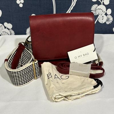 LOT 92: O My Bag Sustainable Leather Brown Purse with Organic Cotton Lining and Storage Bag