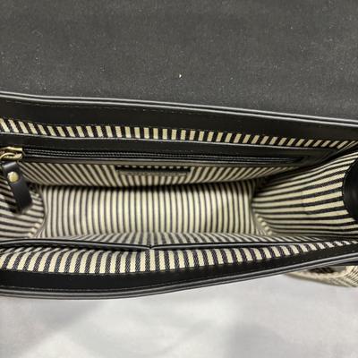 LOT 94: O My Bag Amsterdam Black Leather Purse with Storage Bag