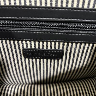 LOT 94: O My Bag Amsterdam Black Leather Purse with Storage Bag