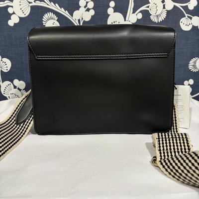 LOT 94: O My Bag Amsterdam Black Leather Purse with Storage Bag