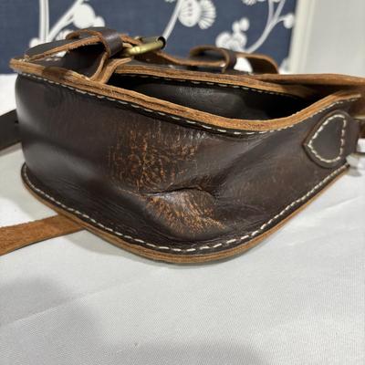 LOT 95: Hobo and Hatch Southwestern Style Leather Purse with Tag