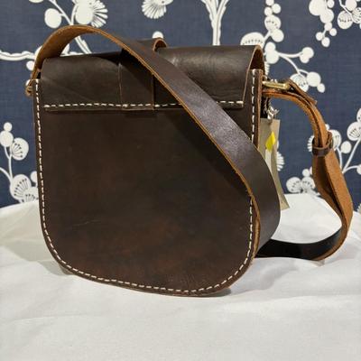 LOT 95: Hobo and Hatch Southwestern Style Leather Purse with Tag