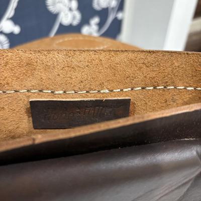 LOT 95: Hobo and Hatch Southwestern Style Leather Purse with Tag