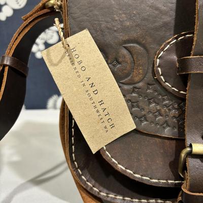 LOT 95: Hobo and Hatch Southwestern Style Leather Purse with Tag