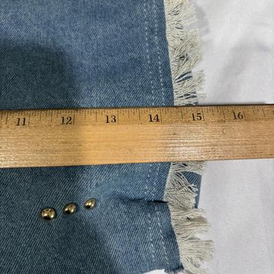 LOT 96: Pretty Simple Denim Bag with Fringes, Roostas Woven Belt with Bag and Fashion Jewelry and Accessories all with Tags,