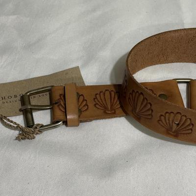 LOT 98: Hobo and Hatch - Three (3) Leather Belts