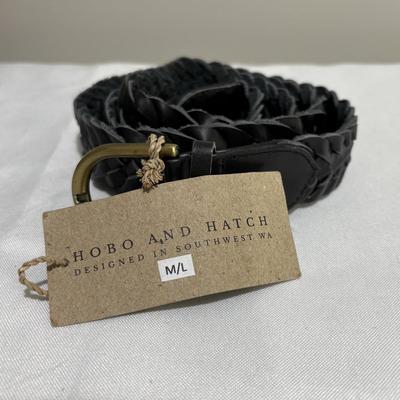 LOT 98: Hobo and Hatch - Three (3) Leather Belts