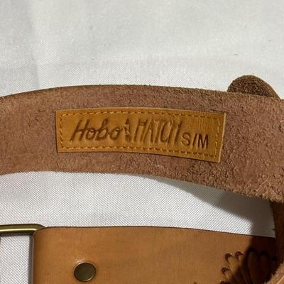 LOT 98: Hobo and Hatch - Three (3) Leather Belts