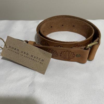 LOT 98: Hobo and Hatch - Three (3) Leather Belts