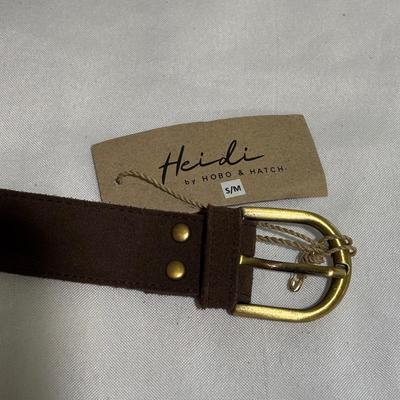 LOT 98: Hobo and Hatch - Three (3) Leather Belts