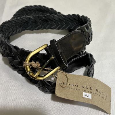 LOT 98: Hobo and Hatch - Three (3) Leather Belts