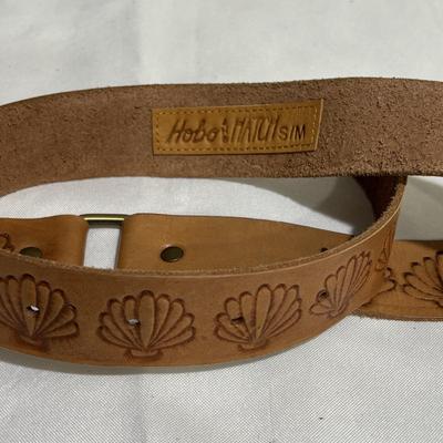 LOT 98: Hobo and Hatch - Three (3) Leather Belts