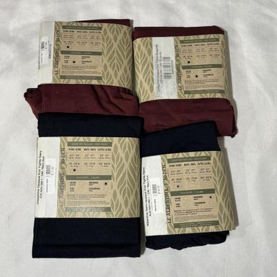 LOT 103: Collection of Fashion Scarfs and Scarf Holder and Unopened Tights