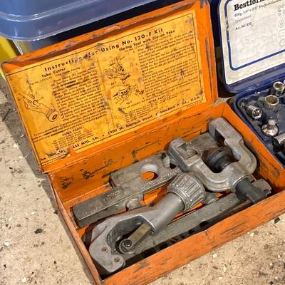 LOT 112: Tool Collection - Drills (Black & Decker, Warrior and Drill Master), Tool Set with Case and Assorted Drill Bits / Tools and...
