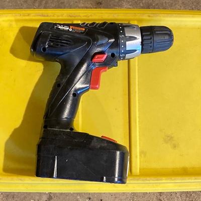 LOT 112: Tool Collection - Drills (Black & Decker, Warrior and Drill Master), Tool Set with Case and Assorted Drill Bits / Tools and...