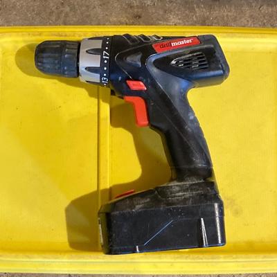 LOT 112: Tool Collection - Drills (Black & Decker, Warrior and Drill Master), Tool Set with Case and Assorted Drill Bits / Tools and...