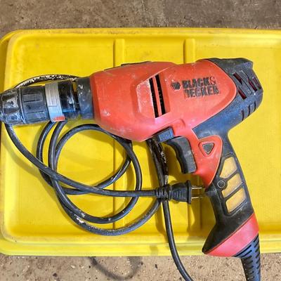 LOT 112: Tool Collection - Drills (Black & Decker, Warrior and Drill Master), Tool Set with Case and Assorted Drill Bits / Tools and...