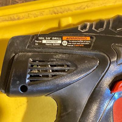LOT 112: Tool Collection - Drills (Black & Decker, Warrior and Drill Master), Tool Set with Case and Assorted Drill Bits / Tools and...