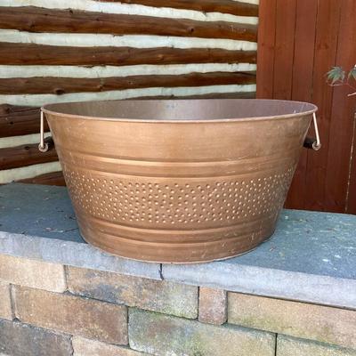LOT 115: Outdoor Livin’ Includes and Lewis & Clark Fold & Go Directors Chair, Tiki Torches, Cooler, Copper Plated Bottle Holder...