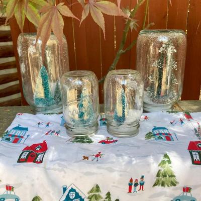 LOT 119: Large Assortment of Holiday Indoor and Out Decorations and More Including Puzzles, Gift Boxes , Lights and Much More