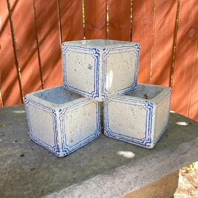 LOT 121: Home Decor Collection - Ceramic / Pottery Planters, Silver Plated Pitcher and Utensil Wind Chimes, Two White Wire Bird Cages and...