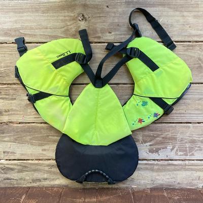 LOT 127: Let's Go Outside to Play - Children's Play Gear - LL Bean Life Jacket, Rawlings Baseball Glove, Fishing Rod with...