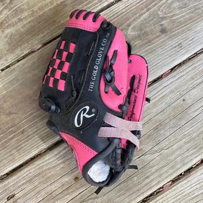 LOT 127: Let's Go Outside to Play - Children's Play Gear - LL Bean Life Jacket, Rawlings Baseball Glove, Fishing Rod with...