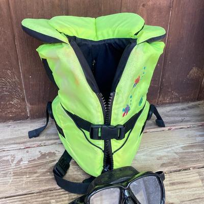 LOT 127: Let's Go Outside to Play - Children's Play Gear - LL Bean Life Jacket, Rawlings Baseball Glove, Fishing Rod with...