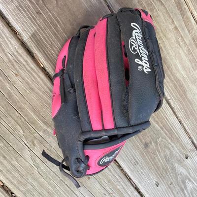 LOT 127: Let's Go Outside to Play - Children's Play Gear - LL Bean Life Jacket, Rawlings Baseball Glove, Fishing Rod with...