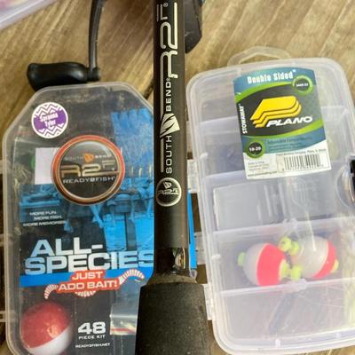 LOT 127: Let's Go Outside to Play - Children's Play Gear - LL Bean Life Jacket, Rawlings Baseball Glove, Fishing Rod with...