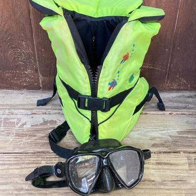 LOT 127: Let's Go Outside to Play - Children's Play Gear - LL Bean Life Jacket, Rawlings Baseball Glove, Fishing Rod with...