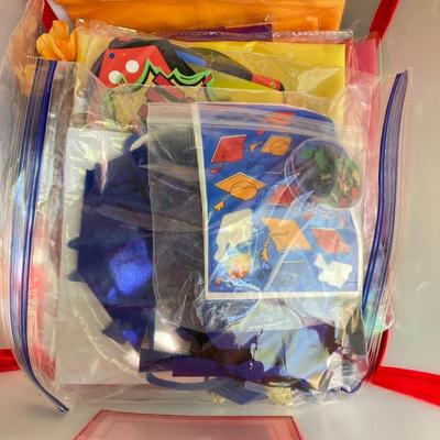 LOT 129: Let's Have a Party Collection - Large Assortment of Party Decorations and More