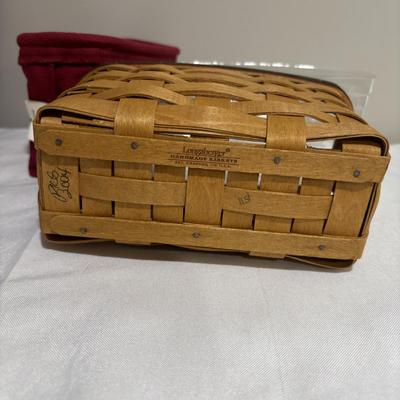LOT 136: Kitchen Collection Featuring Longaberger Basket, Crate & Barrel and Food Network Utensils,(40) Burlap Flatware Holders,...
