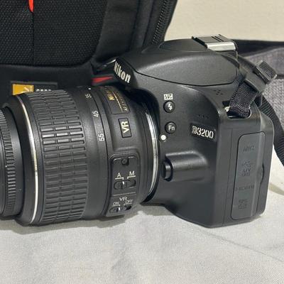 LOT 140: Nikon D3200 Digital Camera and Case