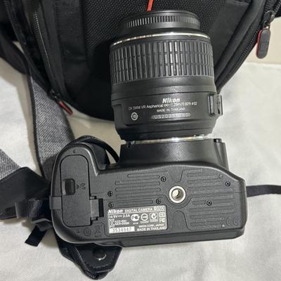 LOT 140: Nikon D3200 Digital Camera and Case