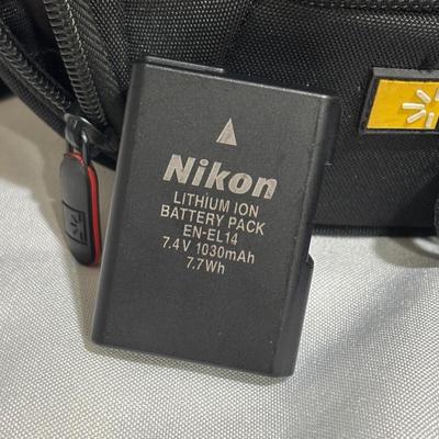 LOT 140: Nikon D3200 Digital Camera and Case