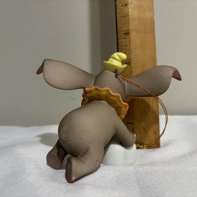 LOT 142: Walt Disney Classic Collection Dumbo “When I See Elephant Fly” Ornament with COA and Original Box, Looney Tunes Sylvester &...