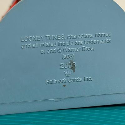 LOT 142: Walt Disney Classic Collection Dumbo “When I See Elephant Fly” Ornament with COA and Original Box, Looney Tunes Sylvester &...
