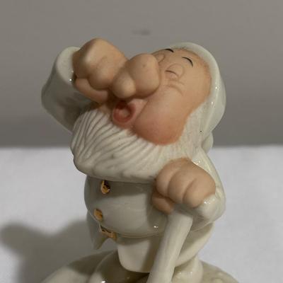 LOT 145: Disney Snow White and the Seven Dwarfs Collection Trinket /Treasure Boxes, Happy with COA, Sleep and Hag/Witch, All have Golden...