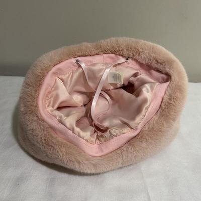 LOT 147: Ugg Fur Lined Gloves, Pink Faux Fur Hat, Banana Republic Scarf, and Sweater
