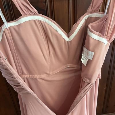 LOT 148: Two (2) Long Evening Dresses - Dessy Collection and Banana Republic