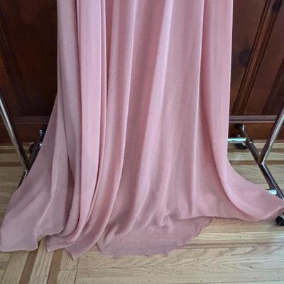 LOT 148: Two (2) Long Evening Dresses - Dessy Collection and Banana Republic