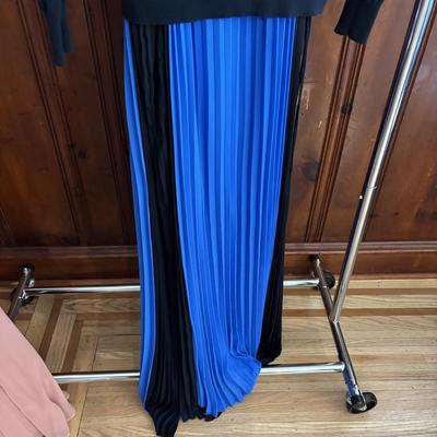 LOT 148: Two (2) Long Evening Dresses - Dessy Collection and Banana Republic