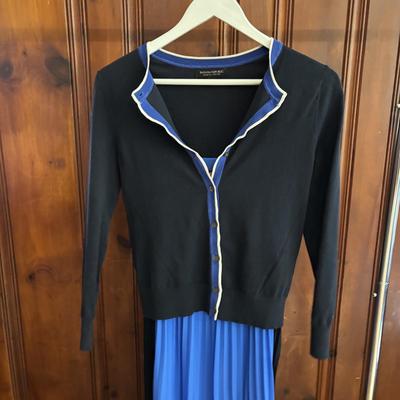 LOT 148: Two (2) Long Evening Dresses - Dessy Collection and Banana Republic
